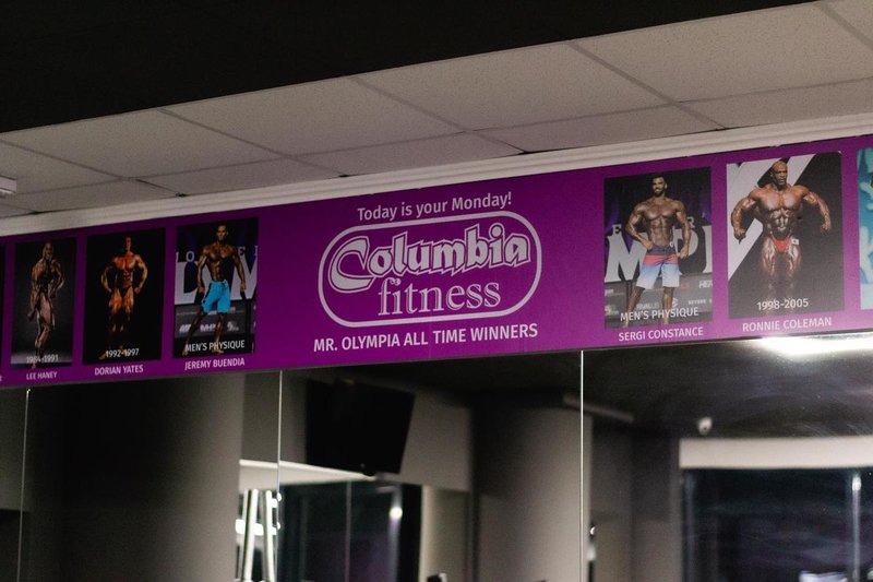 Columbia Fitness - Sala de fitness